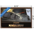 thumbnail image 3 of Star Wars: The Mandalorian Season 2 - TIE Fighter Battle Wall Poster, 22.375" x 34", Framed, 3 of 3