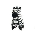 thumbnail image 3 of One Paw, Zebra Tough Plush Dog Toy with Squeaker, for Dogs, 3 of 3