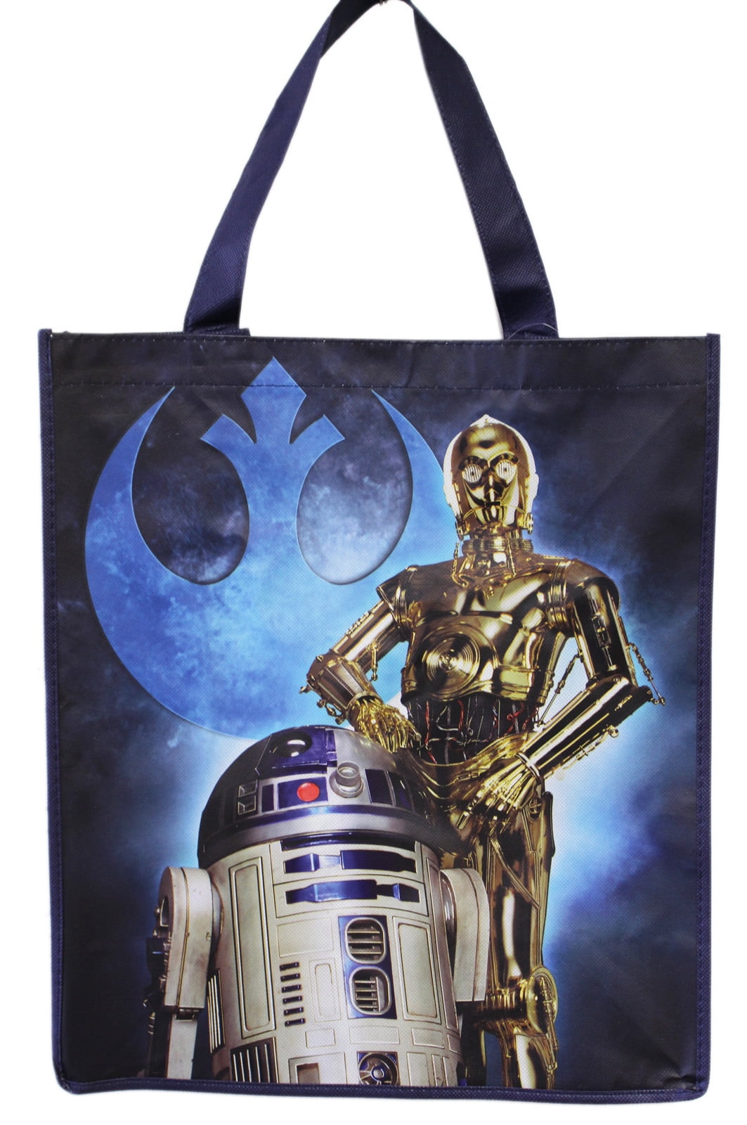 Details about   Lot of 3 REUSABLE Star Wars Grocery Bags tote 13x13x6 1/2 R2D2 CP30 Luke Darth 