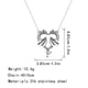thumbnail image 3 of Collar para mujer, joyería para mujer, joyería para mujer 2022, collar de dinosaurio en forma de corazón para mujer, regalo maravilloso, reloj inteligente., 3 of 5