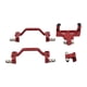 thumbnail image 1 of 4x 1/16 Servo Mount DIY Repuestos Conjunto Modificado Coche Metal Reemplazo para rojo, 1 of 9