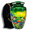 Green, variant on Nova Niche Aluminum Cremation Urn for Human Ashes, Adult 200 Cu In, Green Hummingbird with Velvet Bag