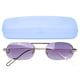 thumbnail image 2 of Gafas de sol con protección UV vintage ovaladas BuyWeek Metal, 2 of 14