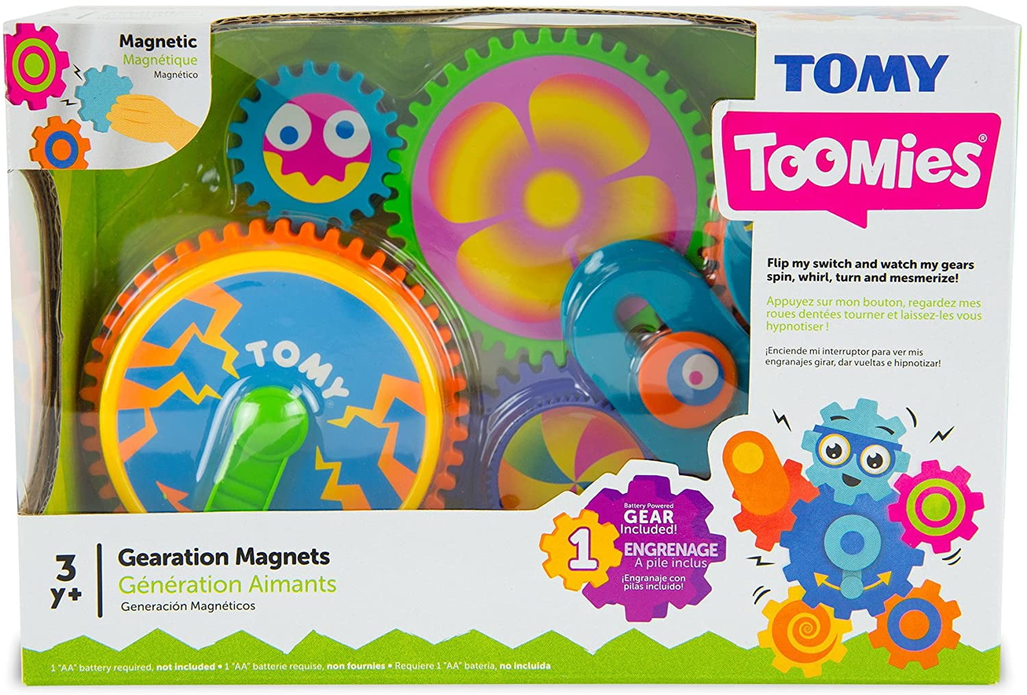 TOMY Gearation Refrigerator Magnets