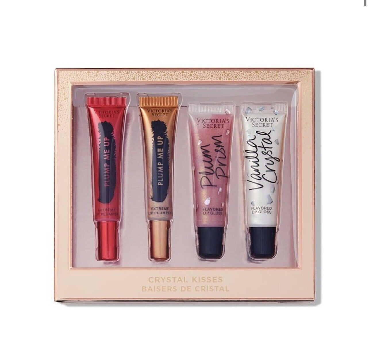Victoria's Secret Shimmer & Shine Lip Gloss Gift Set Vanilla