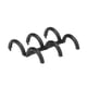 thumbnail image 2 of 50PCS Comb Binding Spine 16mm 3 Rings A4 PP Book Binder Spine for Reports Presentations Black, 2 of 4