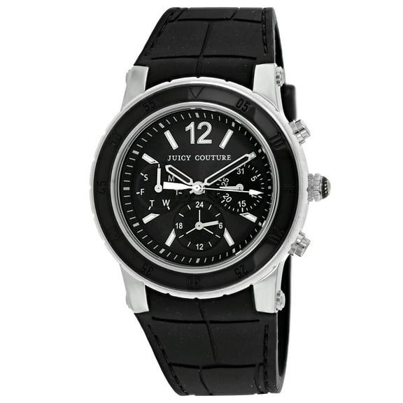 HRH Black Rubber Ladies Watch 1900899