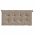 thumbnail image 4 of vidaXL Outdoor Garden Bench Cushion, Water Repellent, Oxford Fabric, 4 of 6
