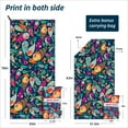 thumbnail image 5 of 4Monster Microfiber Beach Towel, Quick Dry Lightweight Towel, Large, Colorfulfish, L, 5 of 6