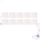 thumbnail image 2 of 10pcs Almohadillas cuadradas de cartón para cajas de pasteles Almohadillas de papel con base de pastel para presentar pasteles Bandeja para cupcakes Alfombrillas para mousse (8 pulgadas, blanco), 2 of 8