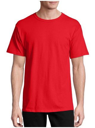 plain red t shirt