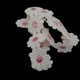 thumbnail image 1 of 1 yarda, 25 mm, aplique de margarita, encaje, flor, adorno de costura, artesanía para decoración de muñecas de vestir Rosado Baoblaze Ajuste del cordón de la flor, 1 of 8