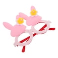 thumbnail image 5 of Monturas de gafas para fiesta de Pascua, gafas de conejito rosa para adultos y niños, bonitos accesorios para disfraz de conejo, gafas novedosas para fotomatón, gafas para celebraciones de Pascua., 5 of 5