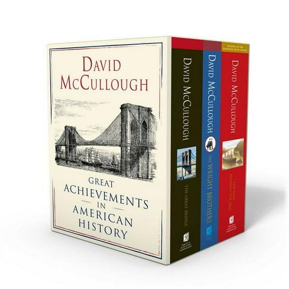 David McCullough: Great Achievements in American History : The Great Bridge, The Path Between the Seas, and The Wright Brothers (Paperback)