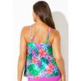 thumbnail image 6 of Swimsuits for All Women's Flyaway Bandeau Tankini Top, 6 of 6