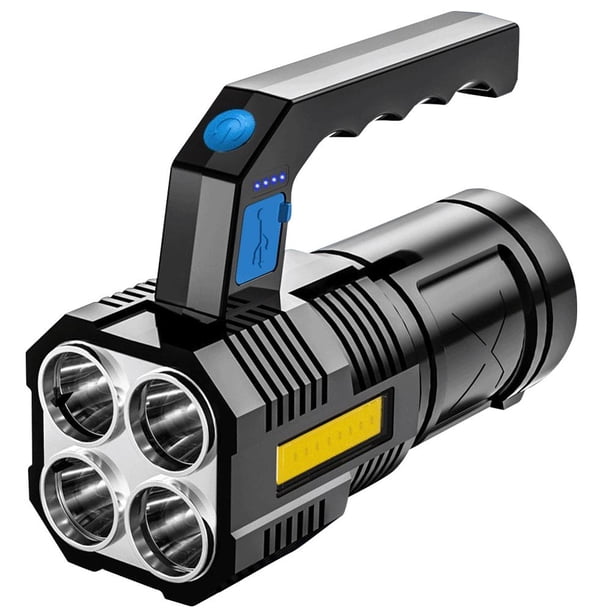 Linternas COB Reflector portátil para senderismo Caza Exploración Azul JShteea El nuevo