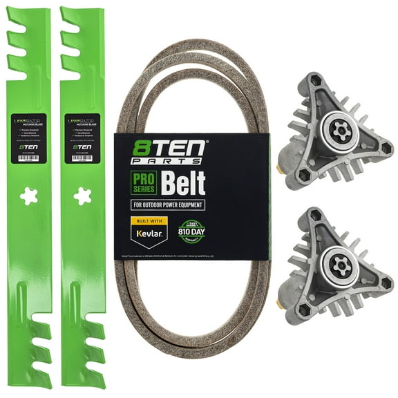8TEN Blade Spindle Belt Kit for Husqvarna 42 inch YTH2042 MK1005160