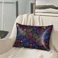 thumbnail image 3 of KLL Colorful Shells Pattern Silk Pillowcase for Hair and Skin Standard Size 20"X 30" Soft Breathable Pillow Covers for Sleeping, 3 of 8