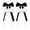 White Black, variant on Velvet Hair Ribbon Bows Clip for Women Girls Vintage Bow Hair Clips,Ribbons Bow Hairpin Girls Clips Ponytail Hair Styling Accessories for Girls,Black Pink White Burgundy 4 Pcs