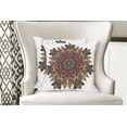 thumbnail image 4 of Ambesonne Mandala Throw Pillow Cover 2 Pack, Pattern, 18", Multicolor, 4 of 6