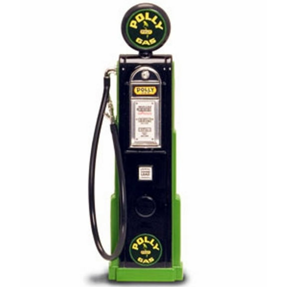 Digital Gas Pump Polly Gas, Black - Yatming 98781 - 1/18 scale diecast model