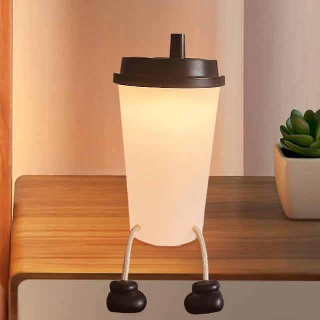 Luz de la noche de mesa,Lámpara de mesa de dibujos animados de lámpara de noche luz nocturna,Pequeña lámpara de guardería linda iluminación de lámpara de noche,Lámpara de escritorio de