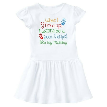 

Inktastic Speech Therapist like Mommy Gift Baby Girl Dress