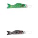 thumbnail image 1 of 2 Uds. Bandera Japonesa De Carpa Con Manga De Viento Streamer 150cm, 1 of 9
