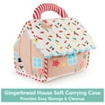 thumbnail image 5 of GUND Baby Play Soft Collection, My First Gingerbread House 5-Piece Playset with Rattle, Squeaker and Crinkle Plush Toys, Sensory Toy for Babies, 7.5, 5 of 9