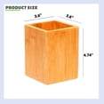 thumbnail image 3 of 1 Uds portalápices de madera (no personalizado) Ofspeizc CZBG-XM46, 3 of 7