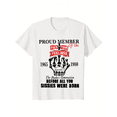 thumbnail image 1 of Camiseta GRÁFICA DE VERANO Generación X personalizada Año Badass Generación, Camisa Gen X FAFOT - 100% Algodón Top Unisex Cómodo Ropa de Mujer Ropa de Hombre, Cuello Clásico Personalizado Love, 1 of 6