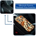 thumbnail image 5 of Basketball Furry Printed Armrest Cover, Soft Car Armrest Pad, Comfortable Armrest Accessory 12.5x8.2 Inch, 5 of 6