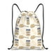thumbnail image 1 of Fotbe Peanuts Bolsa Mochila con Cordón Estampada, Bolsa de Gimnasio Deportiva, Bolsa Cinch, Bolsa con Cordón para Hombres y Mujeres-Small, 1 of 6