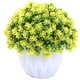 thumbnail image 1 of Planta artificial en maceta moderna: vegetación de plástico en maceta Decoración de plantas artificiales, 1 of 4