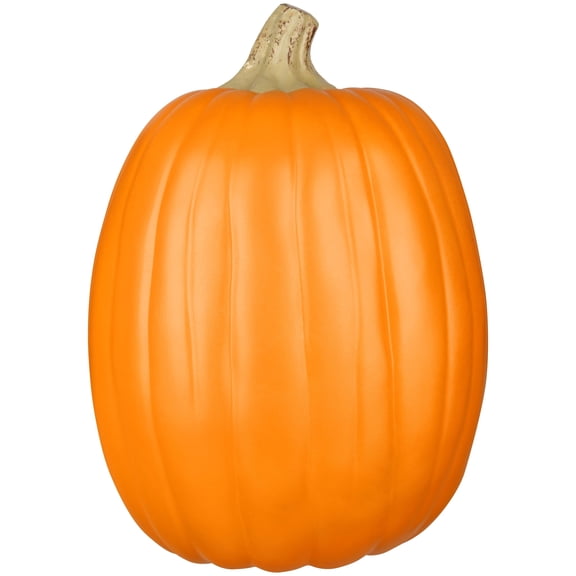 Pumpkin Decoration, Orange, 13", Halloween by Way To Celebrate