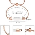thumbnail image 2 of 316L Stainless Steel Cremation Bracelet for Ashes - Transparent Glass Tube Urn Bangle Memorial Jewelry for Men Women, 2 of 6