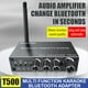 thumbnail image 1 of Receptor de Audio Bluetooth 5.3 Convertidor Digital A Analógico Adaptador Inalámbrico de Karaoke AUX/Coaxial/USB U-Disk de 3,5 mm, 1 of 5