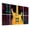 Color 2, variant on Musical 8 Pack Art Acoustic Panels Sound Absorbing Gold Splattered Black Electric Guitar Symbolic Markings Decorative Soundproof Wall Panels Self Adhesive for Game Room Music Classroom 48"x32"