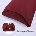thumbnail image 4 of Unique Bargains Soft 1800 Series Microfiber Long Pillowcases 2pcs, 4 of 10