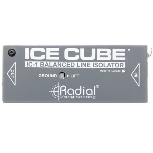 Radial IceCube Isolateur de Ligne IC-1 et Éliminateur de Hum