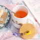 thumbnail image 4 of Tazas de cerámicatazas de té de café con patrón de girasol Tazas con tapas y cucharastazas de agua de cerámica de 420 ml para beber té de café Agua de leche de cacaoBlanco1 Khall 3.1182E+12, 4 of 6