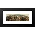 thumbnail image 2 of Charles Rochussen 18x9 Black Modern Framed Museum Art Print Titled - The Colonies Pay Tribute to the Dutch Maiden (1852), 2 of 5