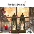 thumbnail image 4 of Yeacher Christmas Musical Snow Lights Water Snow Glitter Lamp Music Box Plug-in & Battery Operated, 4 of 6