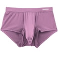 thumbnail image 2 of TANBOM Men's Stable Comfortable Briefs Modal Cotton Underwear Pack Pink L 1-Pack, 2 of 6