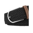 thumbnail image 3 of SAYFUT Men's Braided Leather Belt, Braided Woven Belt for Men Casual Jeans with Solid Strap Single Prong Buckle, 3 of 8
