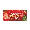 thumbnail image 2 of Taotanxi Christmas Garage Banners Garage Flag Festal Scene Door Decoration Party Atmospheres Decor Backdrops Cloth E, 2 of 6