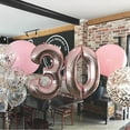 thumbnail image 3 of 40 Inch Colorful Big Size Number Balloons for Birthday Party and Various Parties Celebration Decorations Event Party Supplies Large Globos (number 0-9), 3 of 8