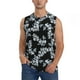 thumbnail image 1 of Fotbe Flower Men's Camiseta sin Mangas Estampada para Hombres, Playera Casual para Gimnasio, Entrenamiento, Playa-Large, 1 of 7