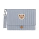 thumbnail image 5 of Organizador de pañales plegable, bolsa de tela para bebés, bolsa portátil multifuncional para pañales, para cochecito, para ir de compras, visitar, azul, 5 of 8