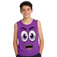 thumbnail image 2 of Niños Pequeños Camisola sin Mangas Gradiente Suave Impresión Moda Lindo Fondo para Niños 3-15 Años, 2 of 7